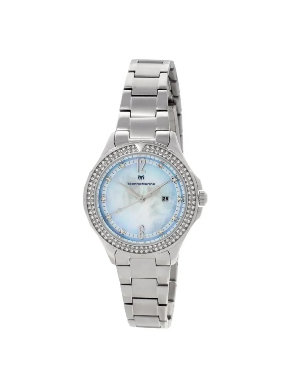 NWT Technomarine Luna Quartz Crystal Ladies Watch